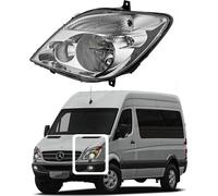 Phare gauche réglage électrique Mercedes Sprinter minibus, carrosserie, quai, fourgon 2007-2014