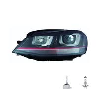 Phare Gauche Xenon D3S Noir Pour VW Golf VII Variant Inclus Lampes