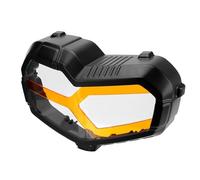 Phare Grill Pour BMW Pour F750GS Pour F850GS Pour Adventure GSA 2018-2024 850GS Pour ADV F 750 GS Moto Garde Protecteur Lentille Couverture Phare Protecteur(Orange)