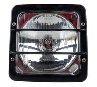 Phare halogène Ama Imel pour tracteur : Phare avant tracteur, Adaptable Cobo 05103000, 140x140 mm, Made in Italy