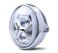 Highsider Phare Led av. éclairage virages British Style chr.