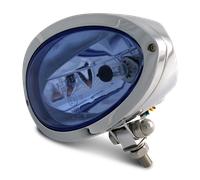 Highsider Iowa, Phare H4 Chromé/Bleu Teinté Chromé/Bleu Teinté