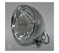 HIGHSIDER Feu avant smart Cruiser - 6 1/2 pouces - avec visière - homologué E - chromé - à l'unité