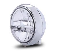HIGHSIDER 7 pouces LED projecteur YUMA 2 TYP 3, chrome, argent