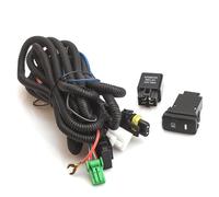 Phare Kit Phares Antibrouillard LED pour VW T5 Transporter pour Multivan pour Caravelle 2003-10 Couvercle Phare Antibrouillard Interrupteur Faisceau Câbles Phares(Wires)