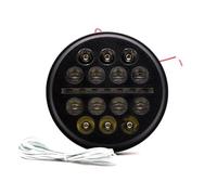 Phare LED 5-3/4" 5,75" Pour Motos Pour V-Star Pour XVS 650 Et 950 Pour Bobber Pour Cafe Racer 40 W 45 W 65 W 80 W(Slim style)