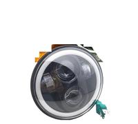 Phare LED 5-3/4" 5,75" Pour Motos Pour V-Star Pour XVS 650 Et 950 Pour Bobber Pour Cafe Racer 40 W 45 W 65 W 80 W(A 40W White Amber Halo)