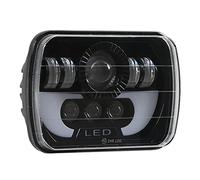 Phare LED carré multifonction rectangulaire pour voiture 90 W pour moto