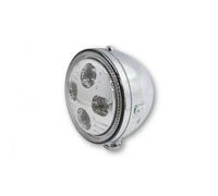 Phare LED Highsider Atlanta Argenté 145 mm