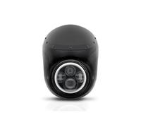 Phare LED moto Barracuda Dragon Light Noir 176 mm