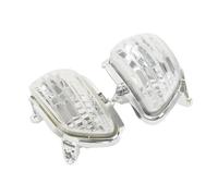 Phare LED Moto Coque Lentille Clignotant Avant Moto pour Goldwing pour GL1800 2001-2017 Moto Phare Avant(Clear)