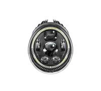 Phare LED Moto Phare Avant LED 60 W Moto pour V Rod pour VRSCF pour VRSC pour VRSCR 2002-2017 Feux Croisement Et Route Moto Phare Avant