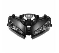 Phare LED Moto Phare Avant Noir avec Lentille Transparente pour CBR600RR 2003-2006 Accessoires Moto Moto Phare Avant