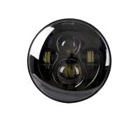 Phare LED Moto Phare LED Moto 7 Pouces Noir pour Kawasaki pour Vulcan VN 500 750 800 900 1600 1700 1500 1993-2008 pour Ducati pour Monster 1000 600 Phare Moto LED(40W Headlight Black)