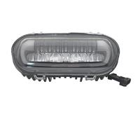 Phare LED Moto Phares Moto À LED Feux Croisement Et Route pour Softail pour Fat Bob 2018 Lampe À Deux Brûleurs Feux Avant Moto