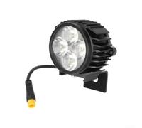 Phare LED pour scooter Kukirin G2 Pro/G2 ProDB, faisceau lumineux à économie d'énergie, construction en plastique avec dissipation de la chaleur, connexion 3 broches facile à installer pour des