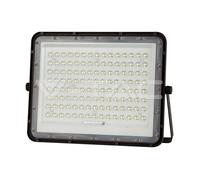 Phare LED Solaire Noxlite Projecteur 20W IP65 Noir Avec Télécommande 6400K V-tac