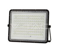 V-TAC Projecteur solaire – IP65 étanche – Noir – 15 W – 1800 lumens – 6400 K