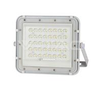 Phare LED Solaire Noxlite Projecteur 6W IP65 Blanc Avec Télécommande 6400K V-tac