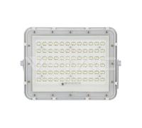 Phare LED Solaire Projecteur 15W IP65 Blanc Avec Télécommande 6400K V-tac