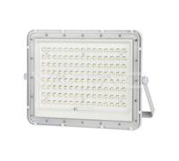 Phare LED Solaire Projecteur 20W IP65 Blanc Avec Télécommande 4000K V-tac