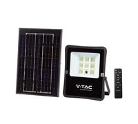 1 pz 6W LED Solar Flodlight 6400K