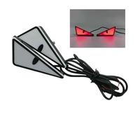 Phare LED Universel pour Moto Yeux de Démon, Phare Yeux de Diable USB, Phare Yeux de Démon Yeux du Mal, Phare LED 12v Yeux de Diable pour Moto, Phare Yeux de Démon pour Voiture et Moto (Rouge)