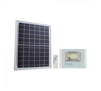 Phare LED V-TAC 12W avec panneau solaire et télécommande, batterie remplaçable