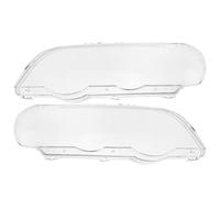 Phare Lentille Abat-Jour Compatible avec BMW pour E53 1998 1999 2000 2001 2002 2003 Couvercle de phare avant, lentille, phares, abat-jour transparent, coque de phare(A Pair)