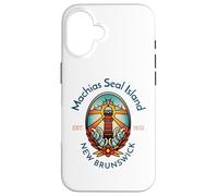 Phare Machias Seal Island Nouveau-Brunswick Coque pour iPhone 16
