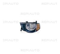 Phare manuel avant gauche H4 feu clignotant orange double cabine Mitsubishi L200 Pick-Up KAT-KBT phase 1 2005-2010 - MN146195 / 8301A691