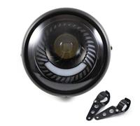 Phare Moto LED Lampe Frontale DRL Faisceau Hi&Lo Phare Antibrouillard