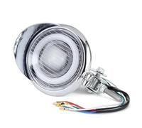 Phare Moto LED Lumière d'angle À LED Halogène De 4,5 Pouces, Phare 5 W, Feu De Circulation 3 W M10 pour Chopper pour Café pour Racer(Plastique)