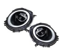 Phare Moto LED Phare À LED pour Mini pour Cooper pour R56 R57 R58 R59 2007-2013 Ensemble De Phares DRL Signal Projecteur Lentille Accessoires Automobiles Accessoires De Moto