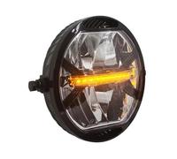Phare Moto LED Phare LED Universel De Moto De Style Rétro Moderne Modifié, Feu De Conduite 36 W(Lights Yellow)