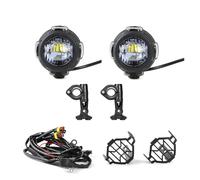 Phare Moto Phare Auxiliaire LED Pour Moto Pour BMW LC R1250GS Pour Adventure R1250RT R1200RT R1250RS Pour E9 Protection Antibrouillard Rabattable(1set no relay)