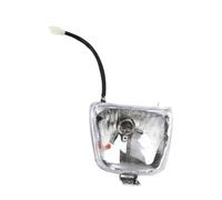 Phare Moto Phare Avant Carré pour Moto Feux Croisement Et De Route pour VTT Vélo Électrique Pit Dirt Bike Accessoires Phare Avant Moto(Regular Healight)