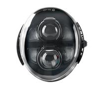 Phare Moto Phare LED avec Feux Croisement Et Feux Route Moto pour VRod V-Rod VRSC VRSCA VRSCB VRSCF VRSCAW 2002-2017 Phare LED Moto