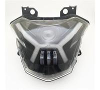 Phare Moto Phares Avant avec Feux Jour Angel Eye Blancs pour Kawasaki pour Z650 ABS pour Versys X 300 2017-2021 Phare LED Moto