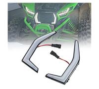 Phare Moto pour Kawasaki pour Teryx pour KRX 1000 2020 2021 2022 2023 LED pour Accent Fang Lights Assemblage Grille Lampes DRL Phares