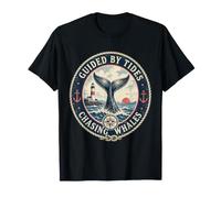 Phare Nautique guidé par Les marées à la Poursuite des Baleines T-Shirt