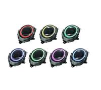 Phare Phare Voiture À LED Complet Ensemble Phares Mise À Niveau RVB Lentille Projecteur Haute Définition Pour BMW Pour Mini Pour Coopers F55 F56 2014-2021(Start RGB)