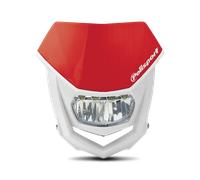 Polisport Halo Led Headlight Rouge,Blanc