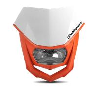 Polisport Off Road Halo Headlight Blanc,Orange