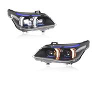 Phare principal Compatible Avec BMW Pour Série 5 E60 2003 2004 2005 2006 2007 2008 2009 2010 Ensembles De Phares Feux Antibrouillard Jour Freinage Clignotants 2 Pièces