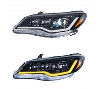 Phare principal Compatible Avec Civic FD1 FD2 FD3 8e Génération 2007 2008 2009 2010 2011 Phare Avant Clignotant Séquentiel Phare De Pare-chocs Avant(Left Hand Drive)