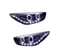 Phare Principal Compatible Avec Hyundai Pour Ix35 2009 2010 2011 2012 2013 2014 2015 2016 Phares Voiture Lampe Frontale DRL Signal Projecteur Lentille Composant