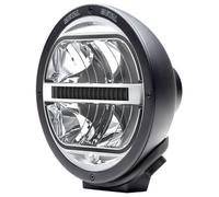 HELLA 1F8 016 560-102 Led-Projecteur Longue Portée - Rallye 4000 Led - 24/12V - Rond - Montage En Saillie - Disperseur Limpide - Couleur Du Voyant: Limpide - Câble: 400Mm - Gauche/Droite