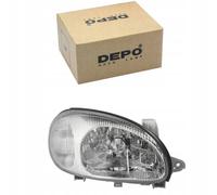 ABAKUS Phare Avant 222-1104R-LD-EN Droite H4 P43t Sans Ampoule ECE Neuf