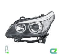 Phare Principal Gauche Bi-Xénon/Halogène WY5W HELLA Pour BMW 5 (E60)